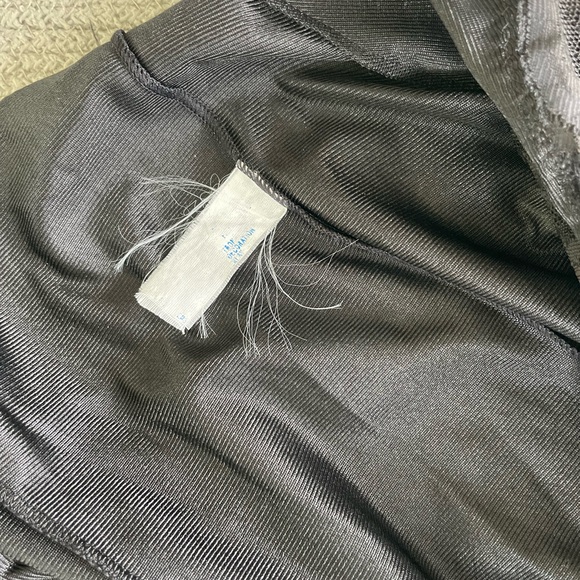 Vintage Black Lace Nylon Slip Dress Size Bust 34 or Small/Medium - Picture 6 of 7